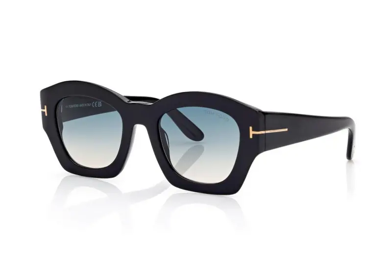 GUILLIANA SUNGLASSES SHINY BLACK online