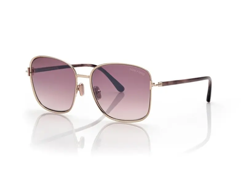 FERN SUNGLASSES ROSE GOLD GRADIENT online