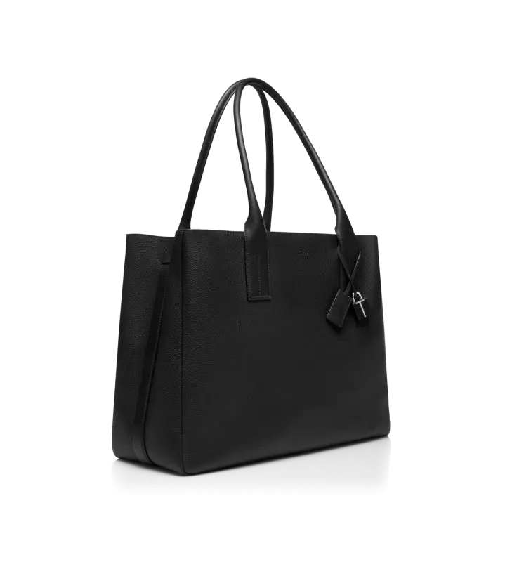 GRAIN LEATHER T-LINE EAST-WEST TOTE online