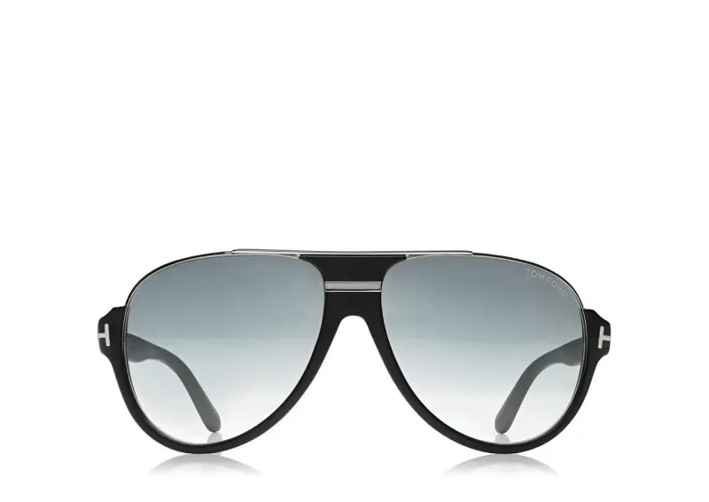 DIMITRY VINTAGE AVIATOR SUNGLASSES MATTE BLACK online