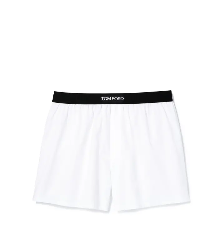 COTTON BOXERS WHITE online