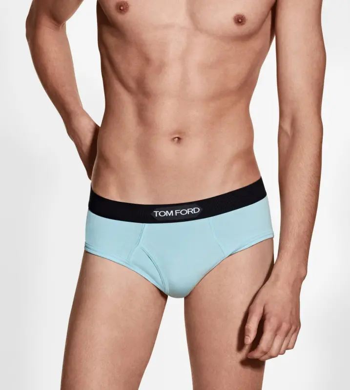 COTTON BRIEFS ARCTIC BLUE online