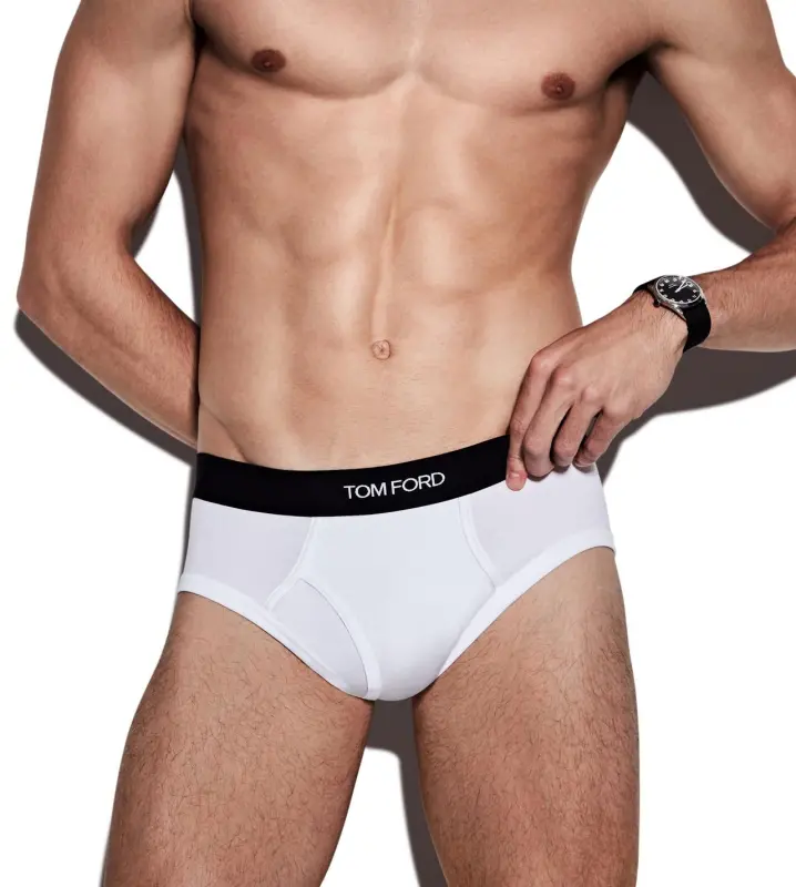 COTTON MODAL BRIEFS WHITE online